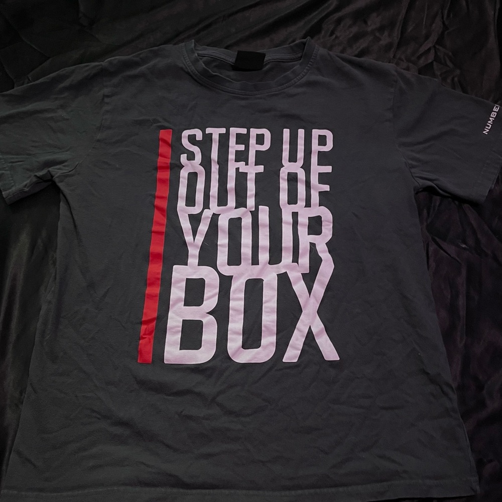 Number (N)ine Marlboro T-Shirt Gray and Red Graphic Tee